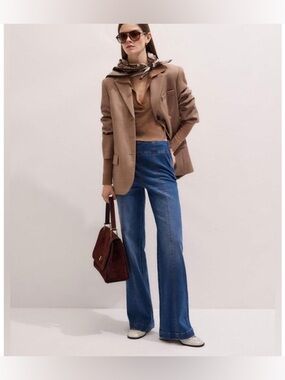 ME+EM Kick Flare Travel Jean